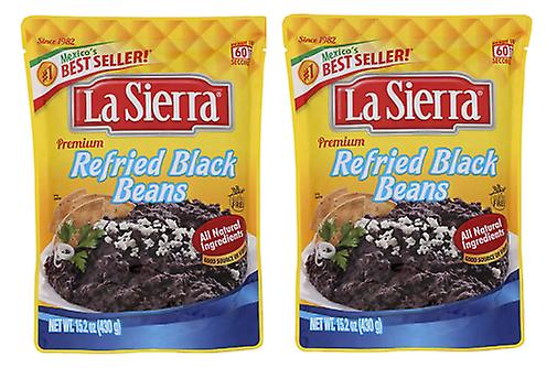La Sierra Refried Black Beans 2 Pack