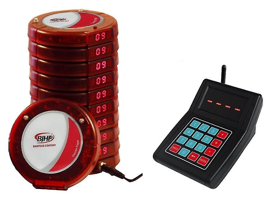 Wireless Personal Table Number Call Buzzer Restaurant Pager