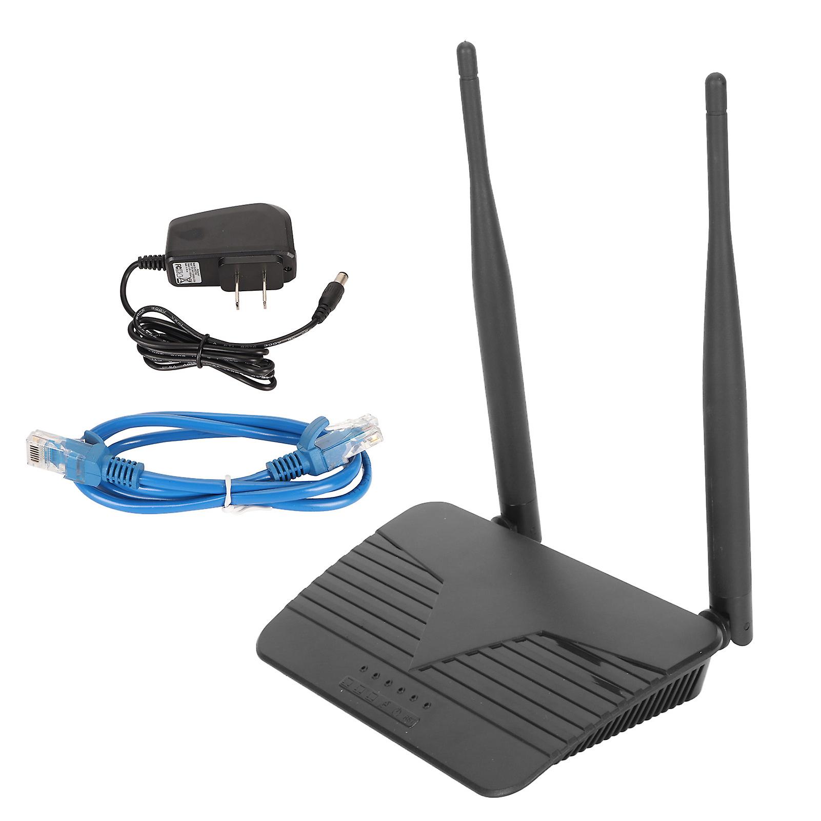 300Mbps 2.4G WiFi Router Wide Coverage Plug and Play Wireless Internet for Gaming Office