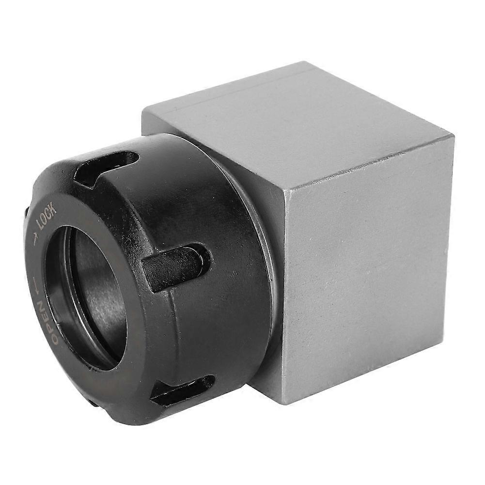 ER32 Collet Block Chuck Collet Holder for Lathe Engraving Machine (Square)