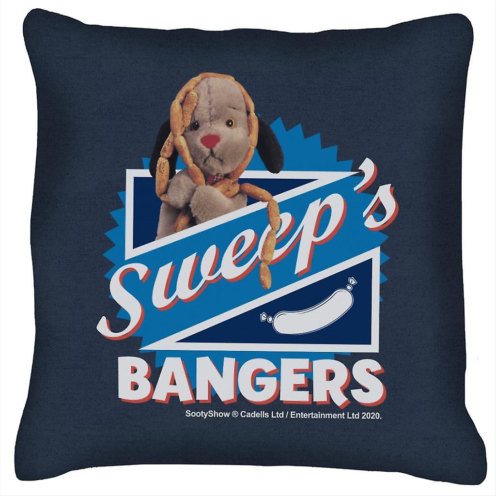 Sooty Sweeps Bangers Cushion