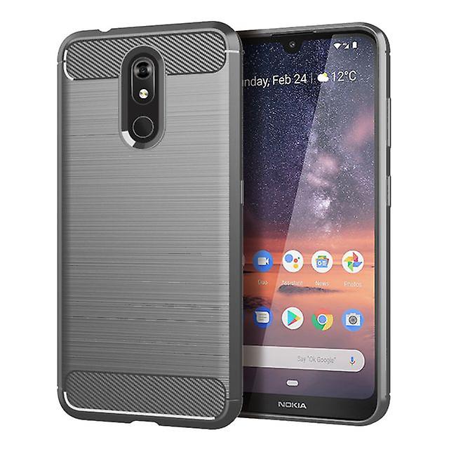 Nokia 3.2 Anti-Shock TPU Case Cover - Gray
