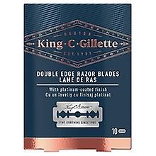 Gillette - Cuchillas de afeitar King Double Edge 10.0ks