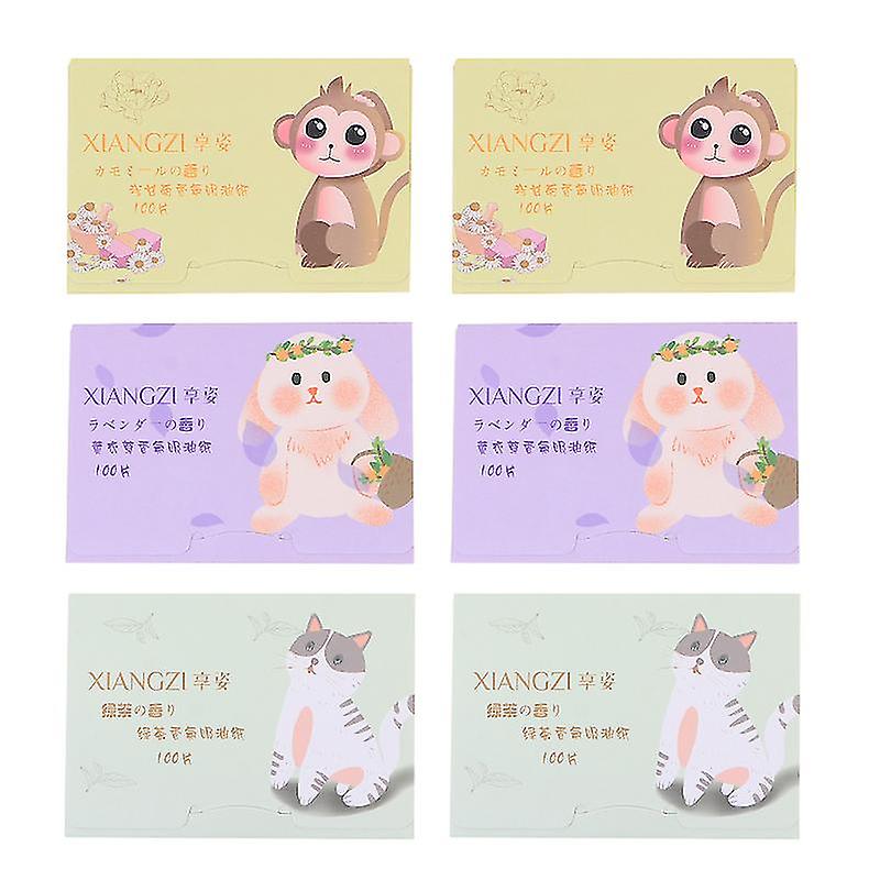 600pcs Oil Absorbing Paper