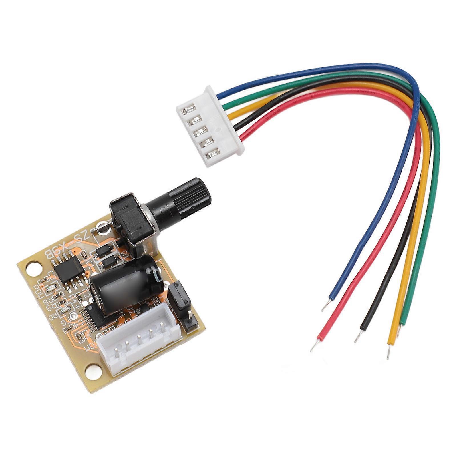 DC Motor Driver Module 3 Phase Sensorless Wide Voltage Brushless BLDC Motor Controller Board 15W DC5V?15V