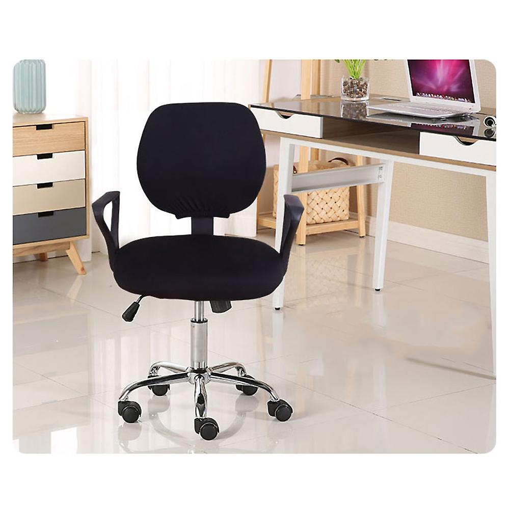2 Pcs Universal Computer Office Chair Backrest Cover Protective Stretchable Rotating Drafting Chair Slipcover