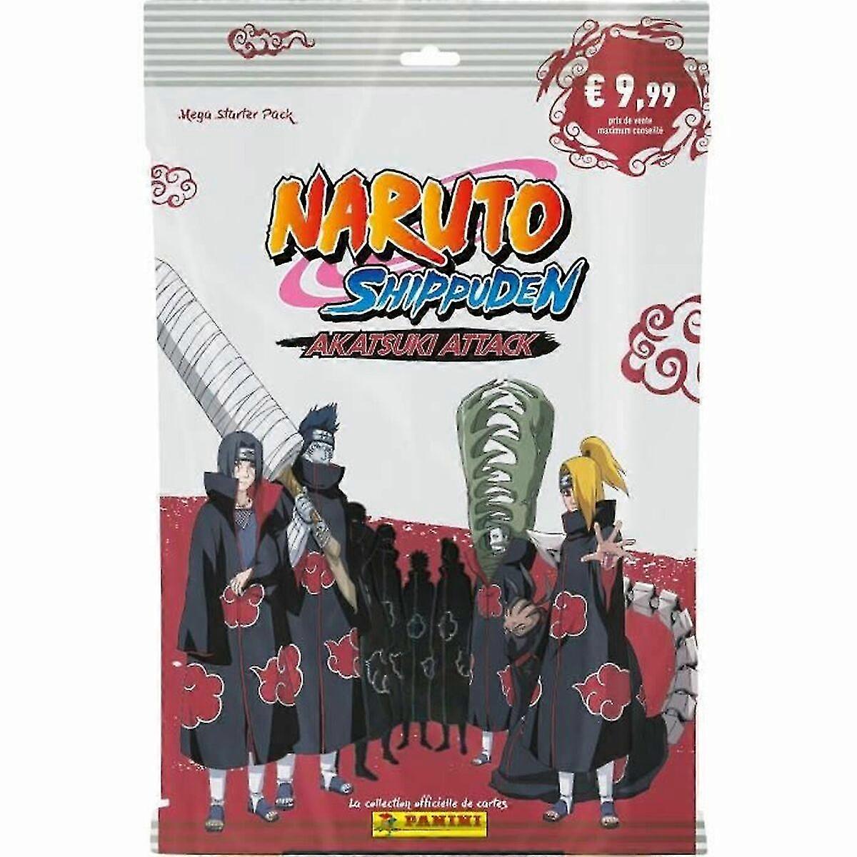 Collectible cards set panini naruto shippuden: akatsuki attack