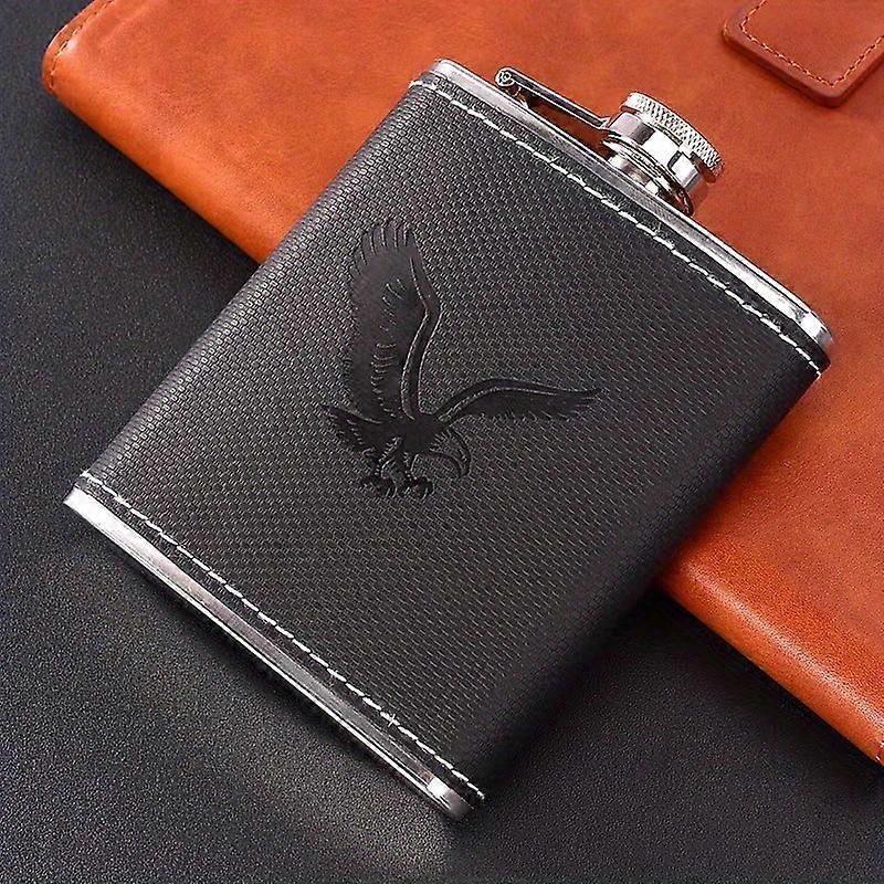 Stainless Steel Flask, Portable Flask, Fashionable Wine Bottle For Men And Women, Stainless Steel Wine Jug, Beautiful Drinkware, Coated Whiskey Bottle