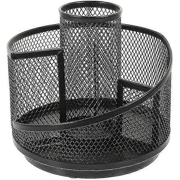 Convenient Pen Holder Multi-function Pencil Holder Rotating Pen Organizer Office Supply