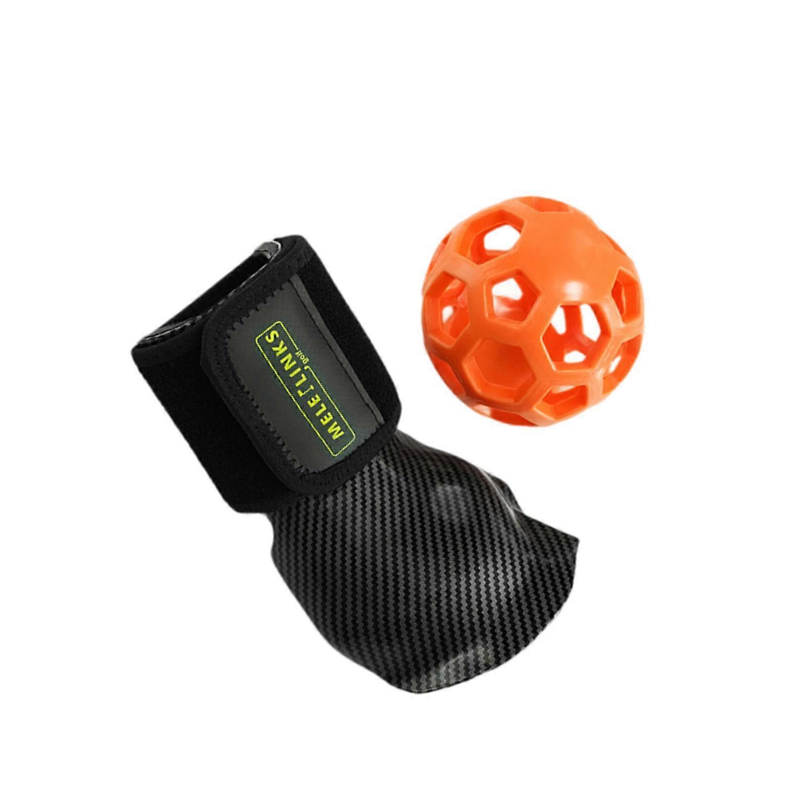 Golf Swing Trainer Lightweight Golf Alignment Practice Tool Golf Accessories Orange Ball