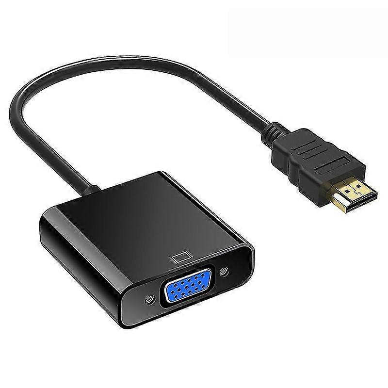 Connector For HDTV To VGA 1080P 60Hz HD Laptop Video Output Adaptor With Audio Interface