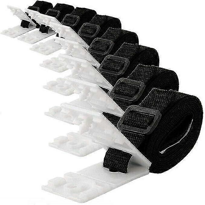 Universal Swimming Pool Cover Roll Attachment Straps Kit Simbälte för utomhusutrustning