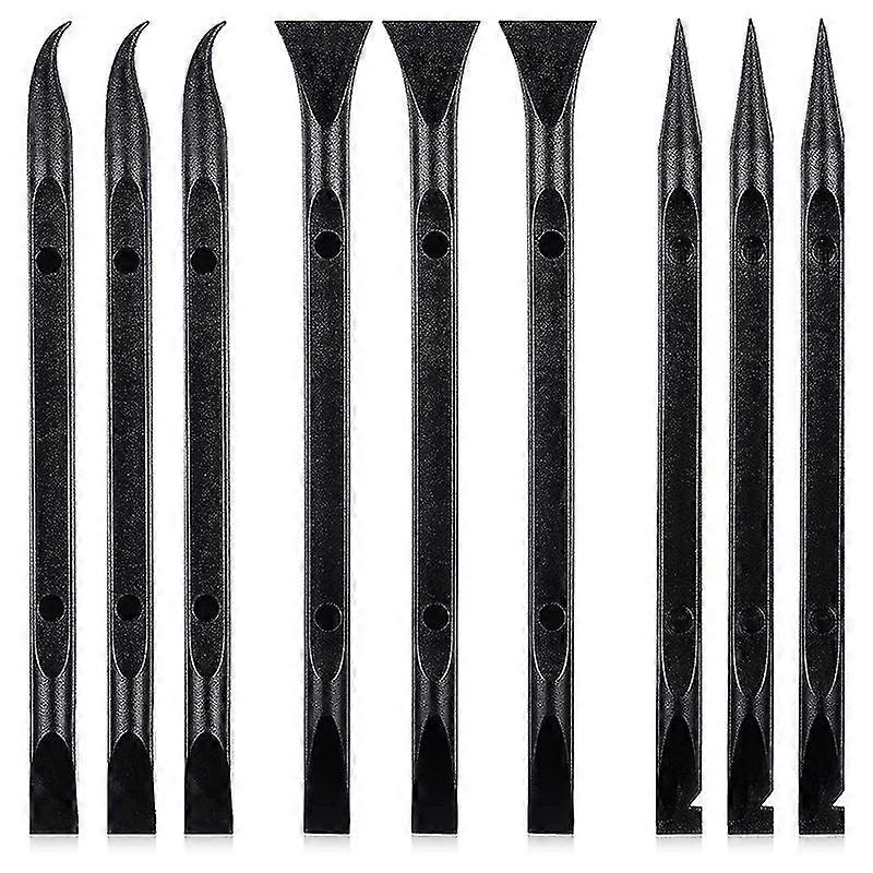 9 Pcs Plastic Scraper Tool Scratch Free Plastic Scraper Cleaning Pen Shaped Scraper Tool Multipurpo