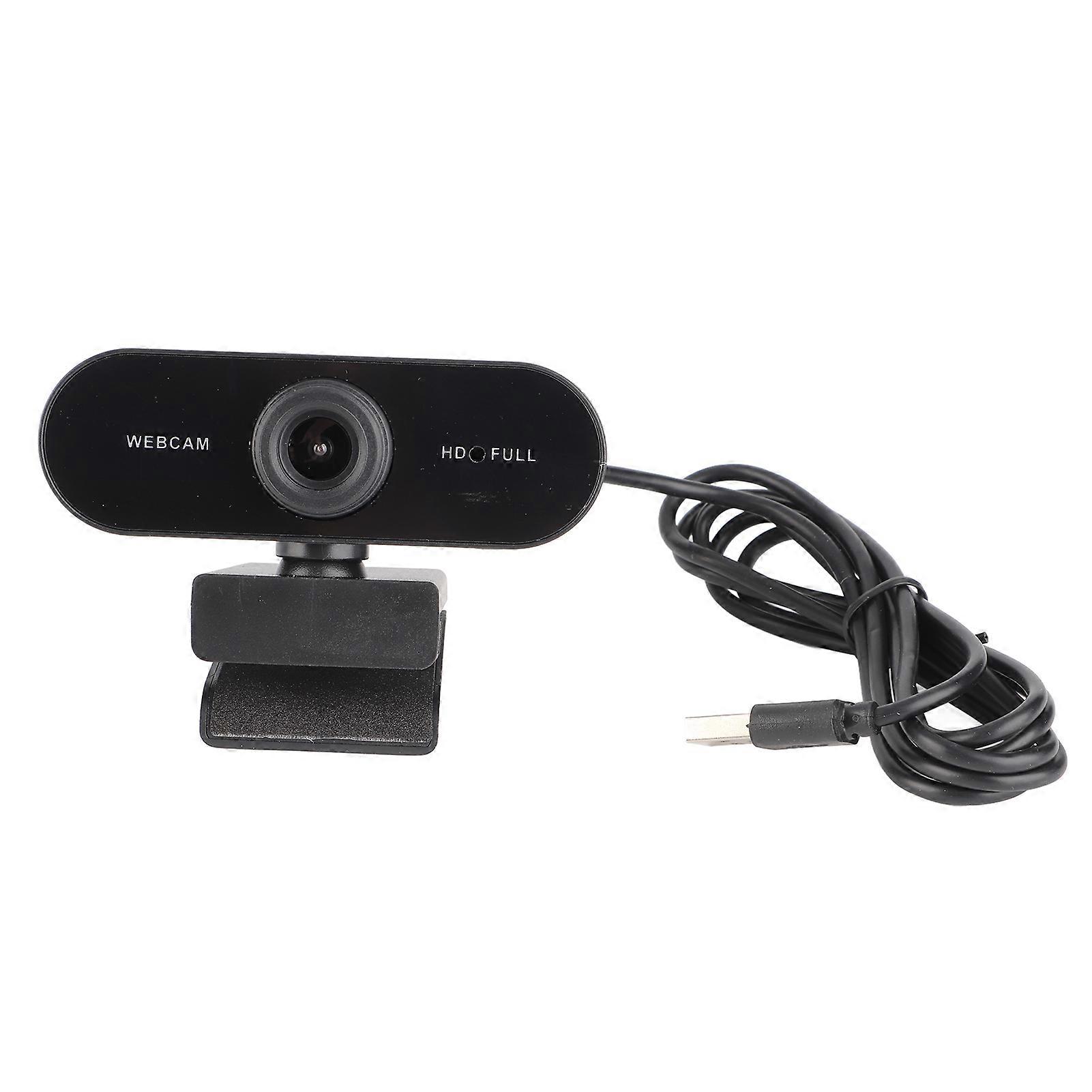 Webcam USB Camera Builtin Microphone Computer Accessory for Live Broadcast Net Class