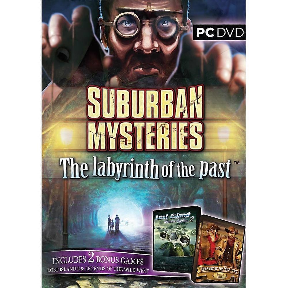 Suburban Mysteries The Labyrinth of the Past with 2 Bonus Games - Windows - PC CD - New & Sealed