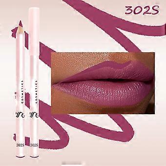 The New 12-color Matte Nude Lipstick Color Lip Liner Pen Set Durables Non-depigmentation European And N Color Makeup