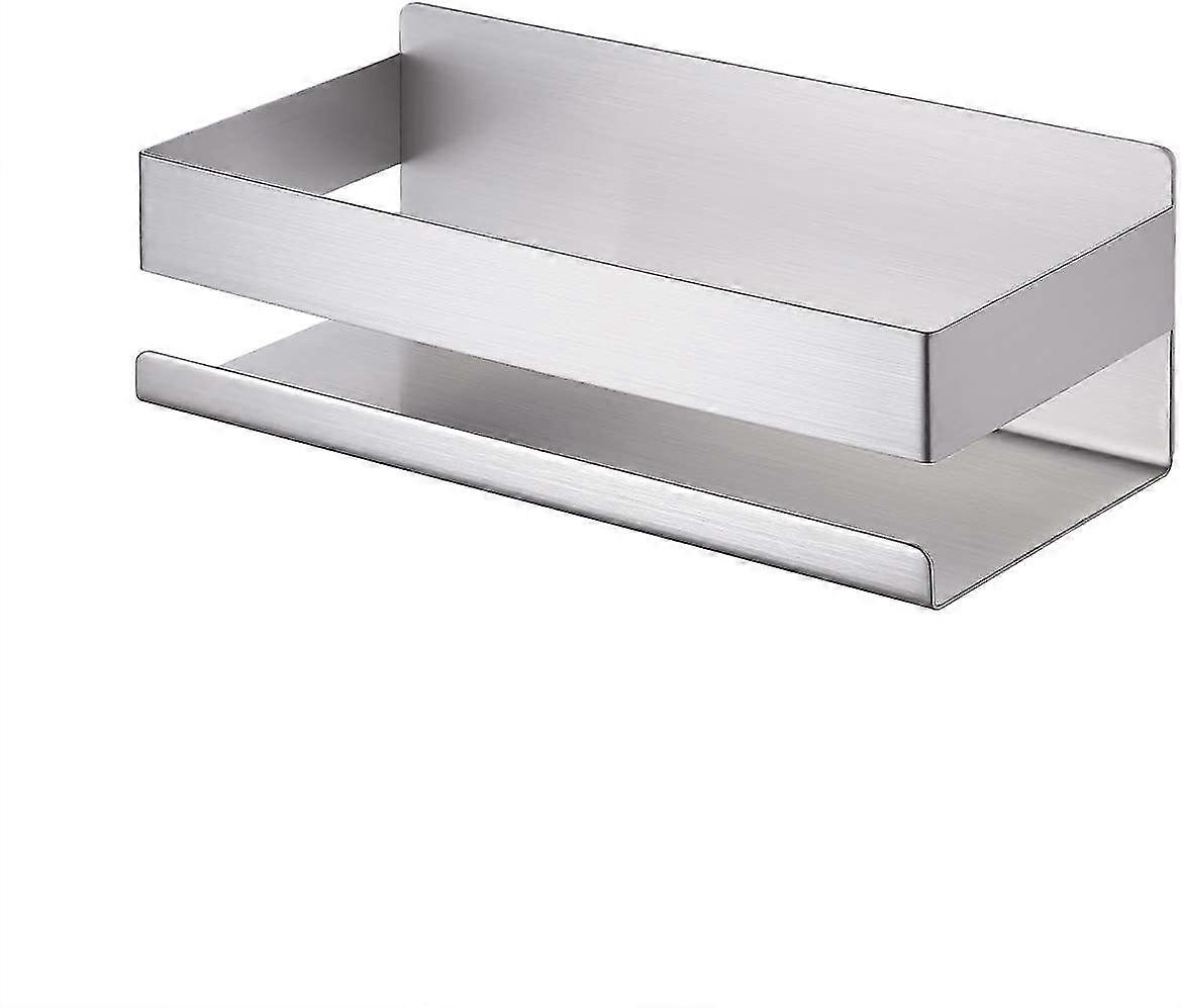 self-adhesive shower rack stainless steel without drilling