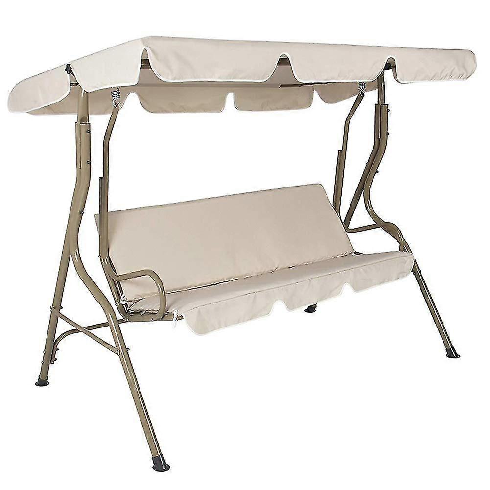 3 sæde swing baldakiner sæde pudebetræk Sæt Gårdhave Swing Chair Hængekøje Udskiftning Vandtæt Garden