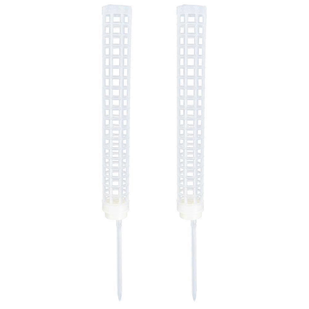 2pcs Climbing Plant Support Column Plastic Moss Pole With Stakes For Supporting Plants Growing Better