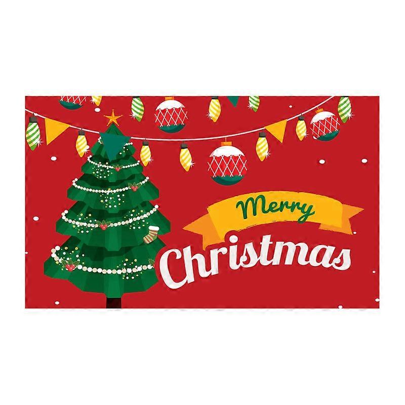 Veselý vianočný banner Extra veľký vianočný nápis Vianočný banner na pozadí