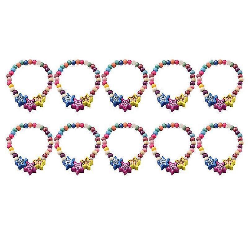 10pcs Beaded Bracelet