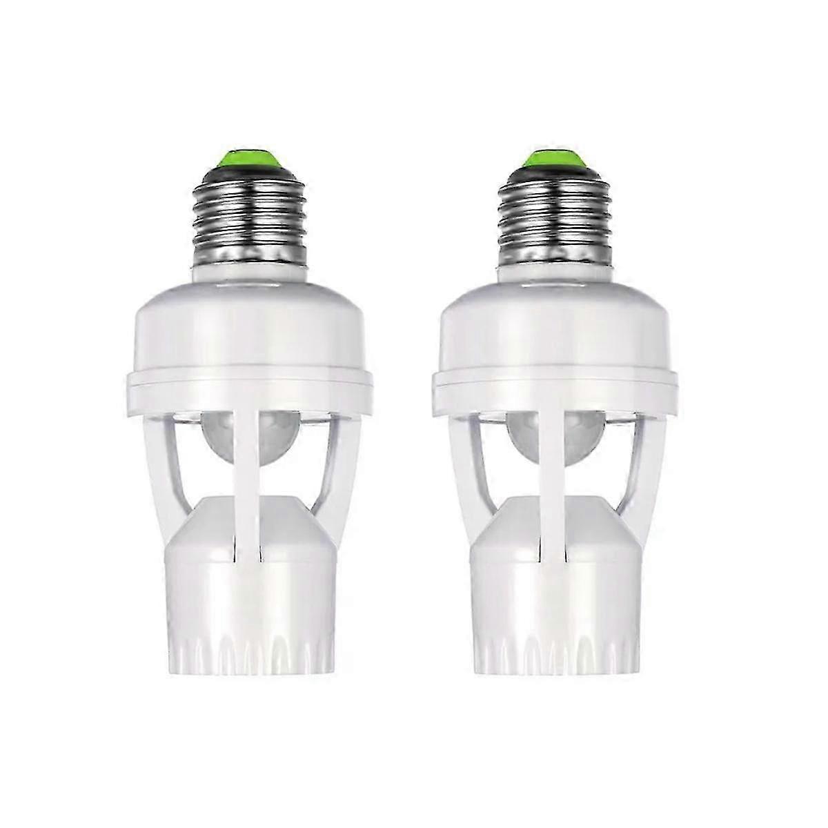 محول حامل المصباح E27 مع مستشعر الحركة PIR AC100-240V LED ضوء لمبة المقبس محول كاشف الوجود البشري