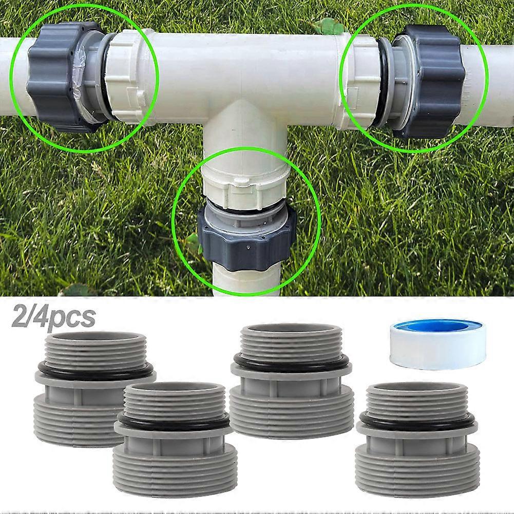 40mm To 1 1/2 Filter Hose Conversion Kit Above Ground Pool Adapter Connects Swimming Pool Hose Adapter Connection Nozzle
