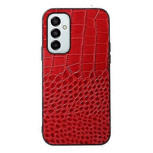 For Samsung Galaxy M23 / F23 5G Crocodile Top Layer Cowhide Leather Phone Case