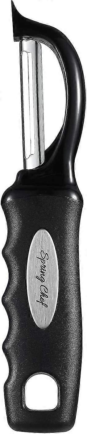 Premium Swivel Vegetable Peeler, Black