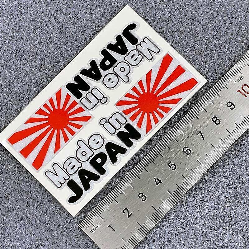 ملصقات عاكسة JDM لتصميم السيارة لتويوتا هوندا نيسان مازدا ميتسوبيشي ياماها كاواساكي سوزوكي ملصقات للدراجات النارية