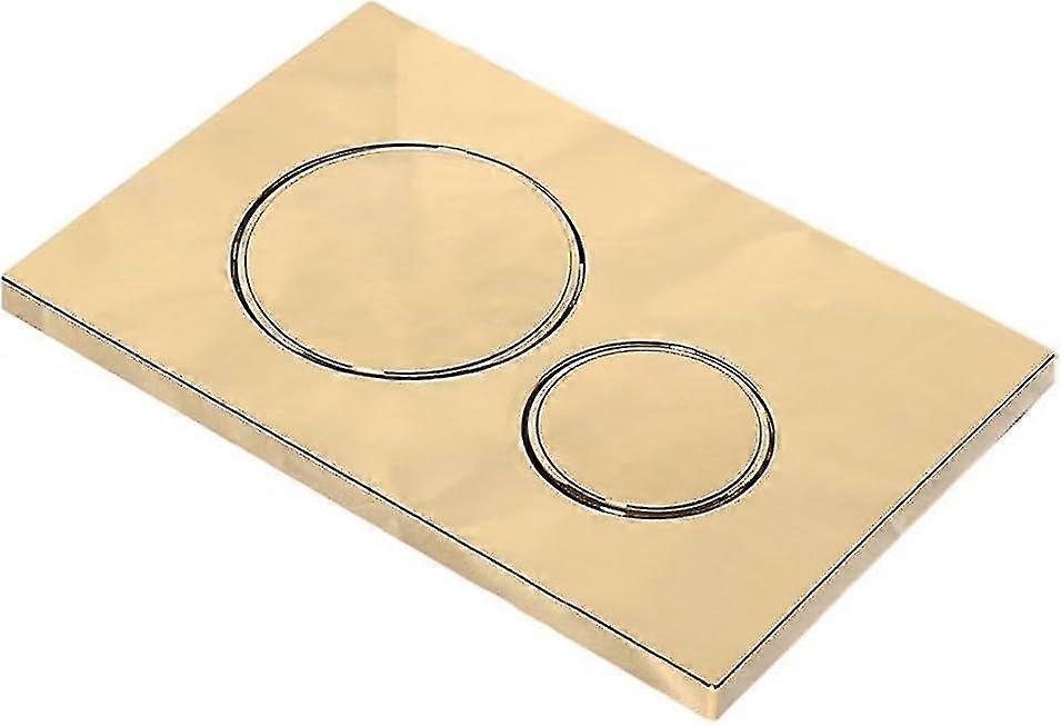 Dual Flush Plate Push Button Plate Replacement For Geberit Sigma20 White Matt Dual Flush Plate 115882 246 * 164 * 12mm(matt Gold)
