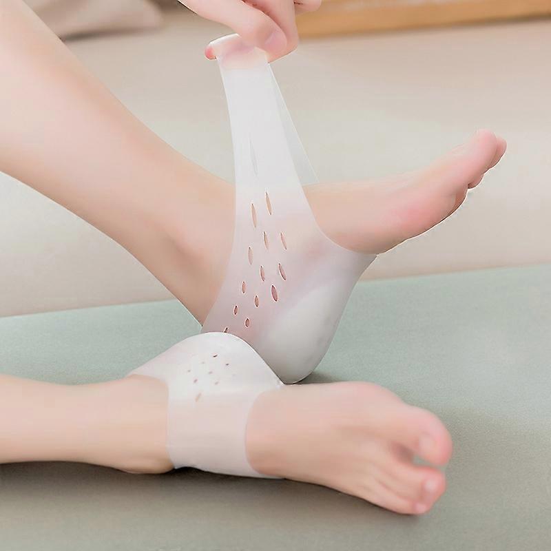 Height Increase Heels Sleeves Gel Heel Height Invisible Elevators Pads Arch Support