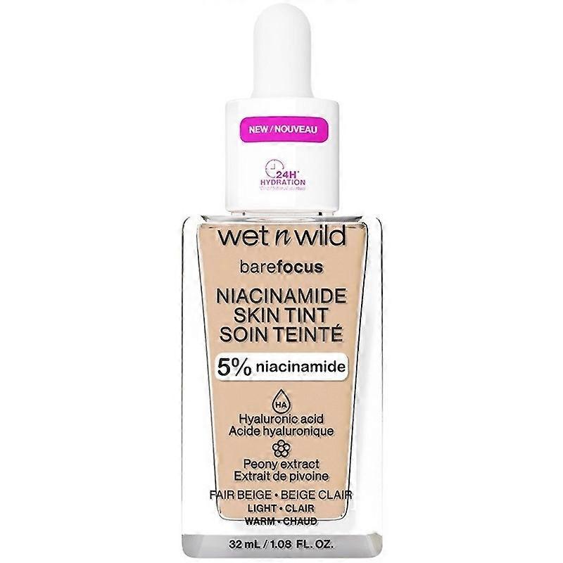 Wet n Wild Bare Focus Niacinamida Skin Tint 32ml - Bege Claro