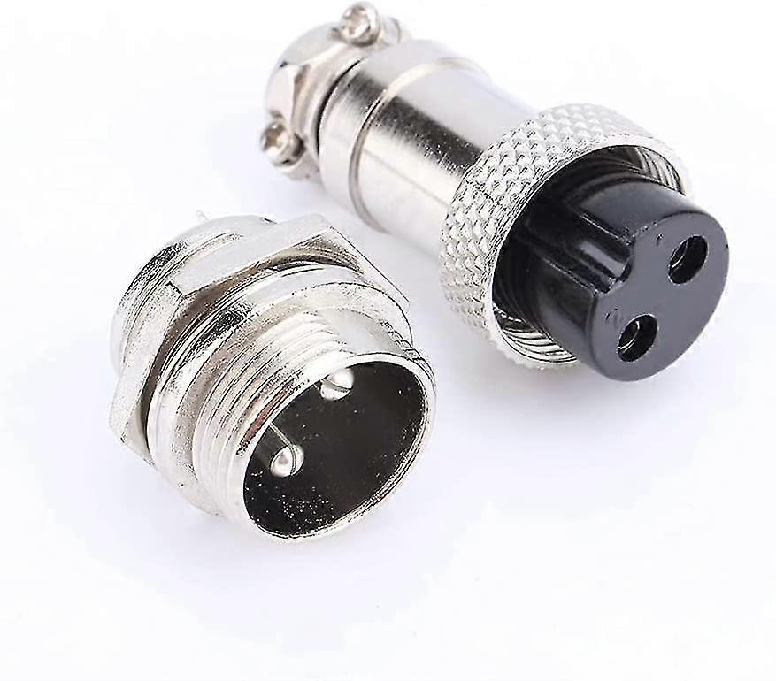 Gx16 Aviation Plug Socket 2 Pin Screw Type