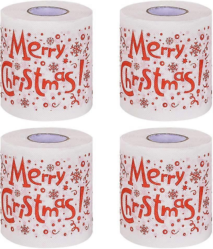 4 db karácsonyi WC-papír