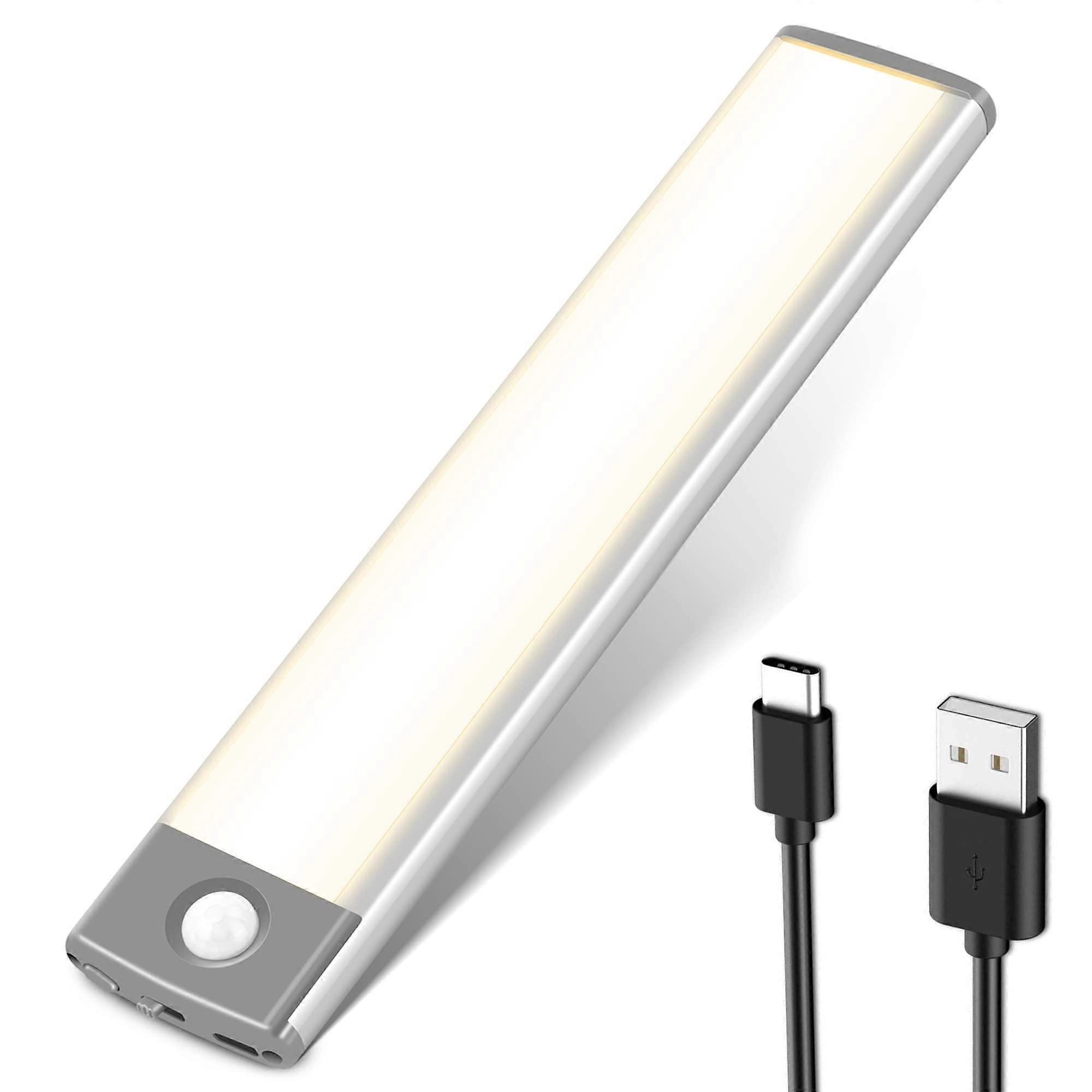 LED Cupboard Lights,USB Rechargeable Battery-Operated 12cm