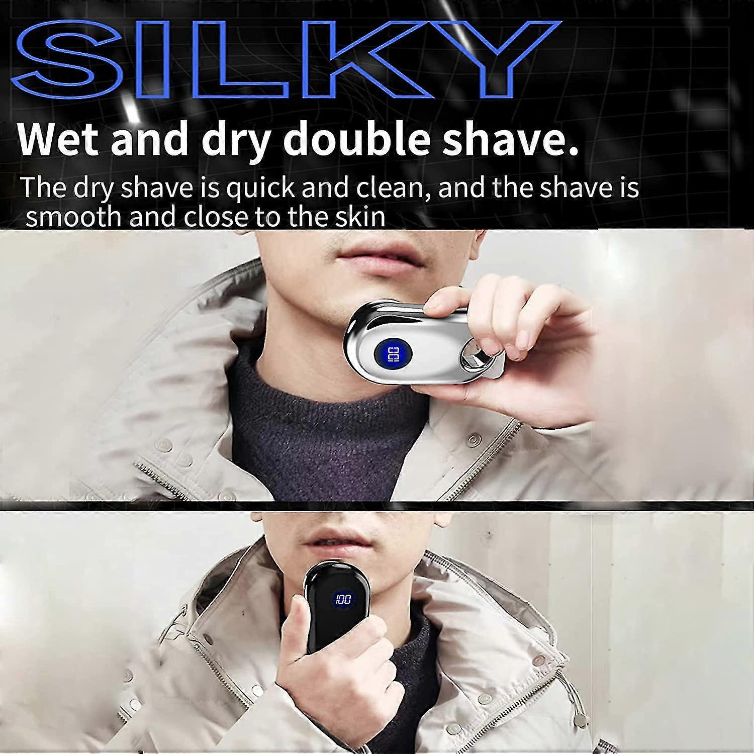 Electric Shaver,portable Mini Electric Razor For Men Women, Waterproof ...