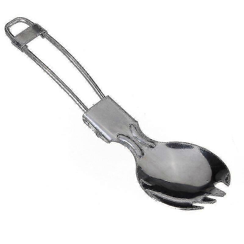 Less Steel Folding Spoon