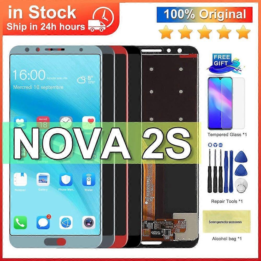 100% 6.0'' For Huawei nova 2s LCD Display Touch Screen Digitizer Nova 2s HWI-AL00 Replacement for Huawei nova 2s LCD