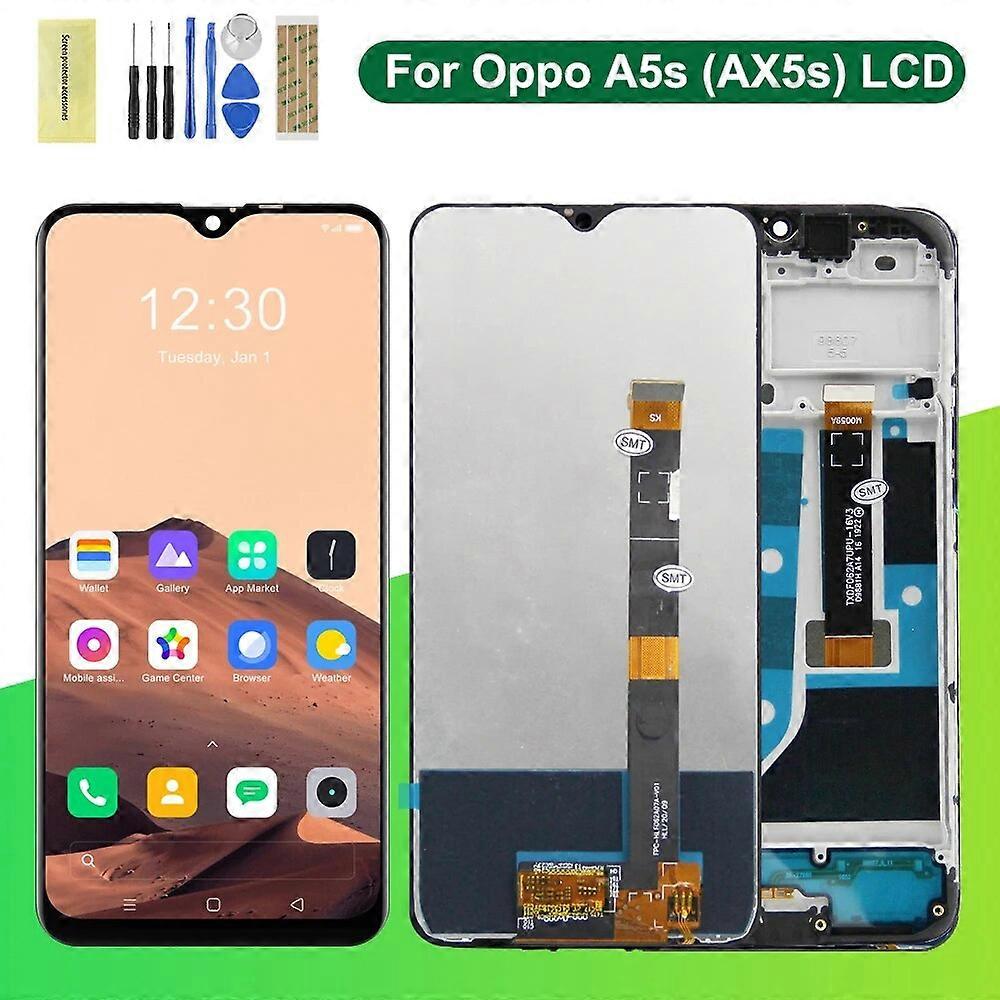 6.2 "Nou pentru Oppo A5s AX5s LCD Display cu cadru, ecran tactil Digitizator Asamblare pentru OppoA5s CPH1909,CPH1920 ecran