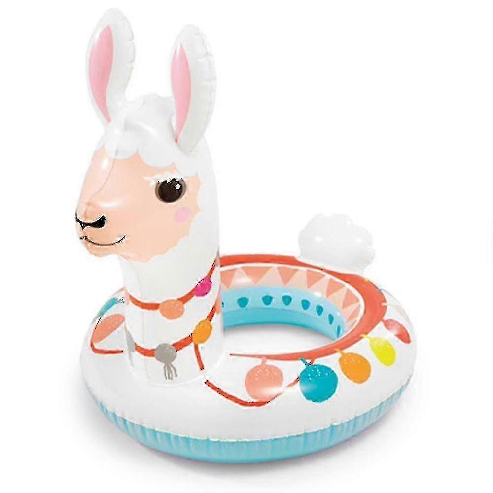 Baby Pool Float Unicorn Toddlers Floaties Infant Inflatable Swimming Ring With Handles For Kids Aged 1-6 Years