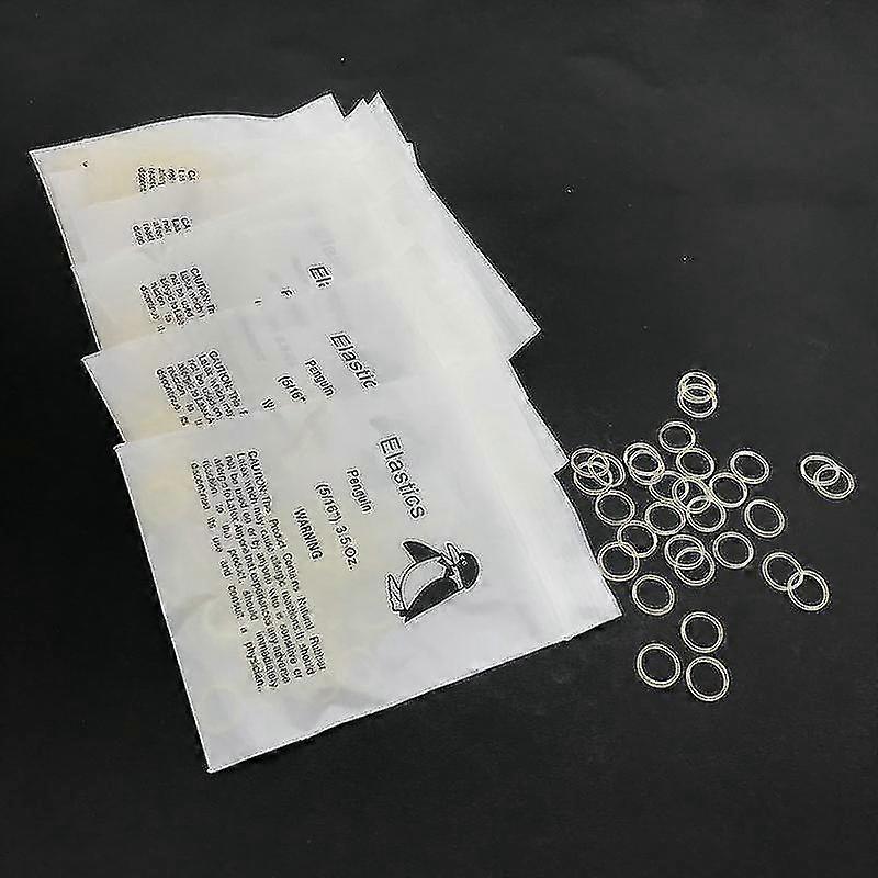 1000pcs Οδοντιατρικοί Ελαστικοί Ιμάντες 3.5oz για Ορθοδοντικά Σιδεράκια