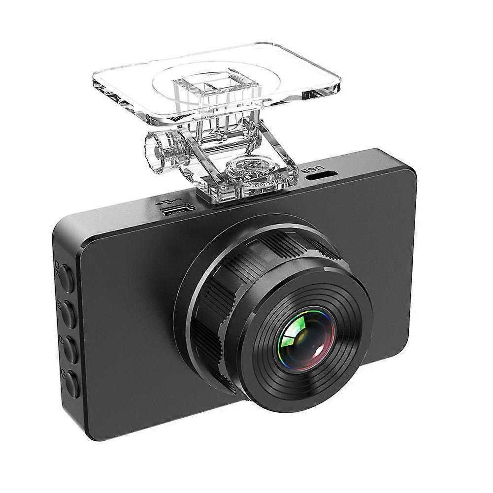 3 Inches Car Driving Recorder High Definition Night Vision Camera Motion Detection Loop Mount