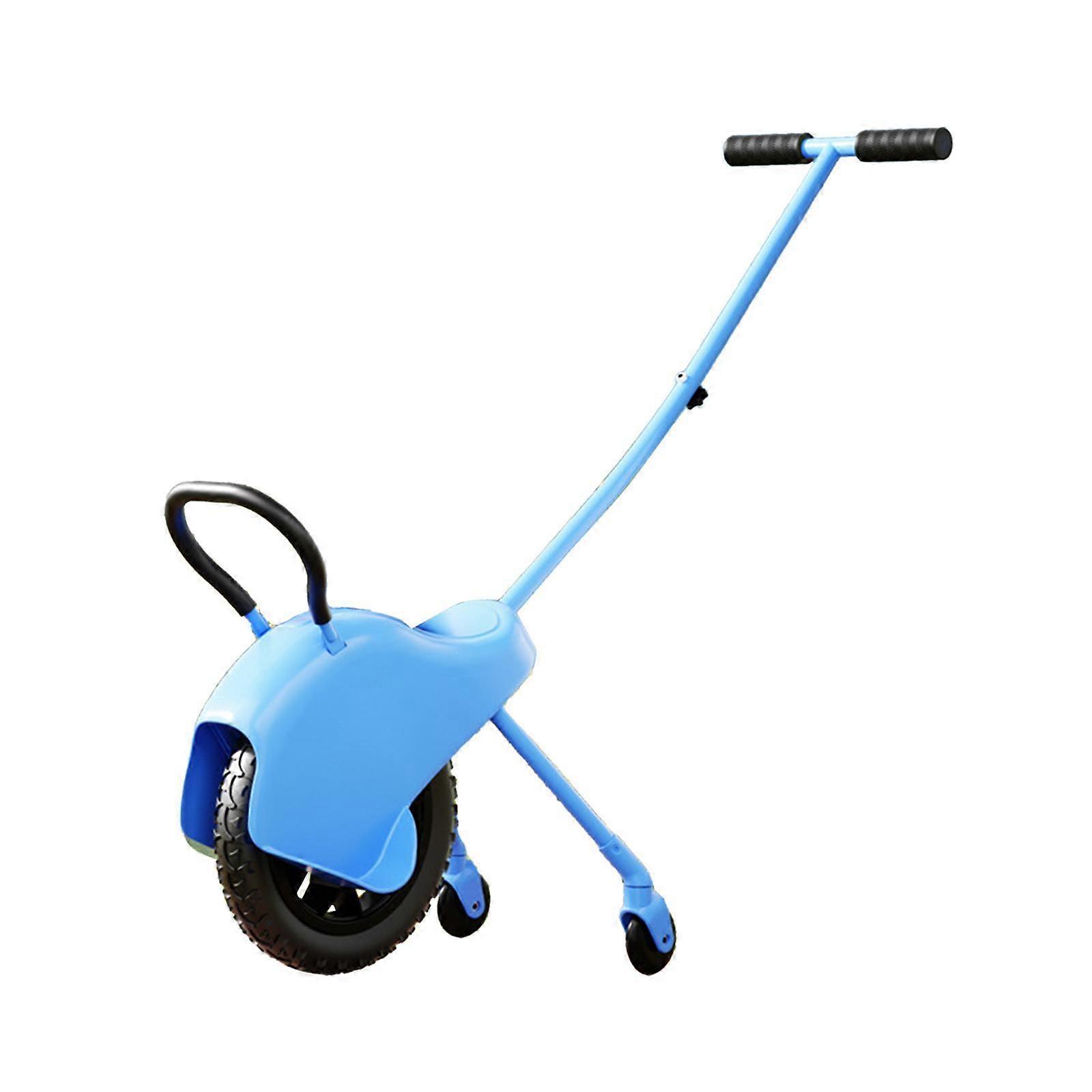 Push Along Wheel Toy Χριστουγεννιάτικο δώρο Εκπαιδευτικά φορητά παιχνίδια πρώιμης μάθησης μπλε