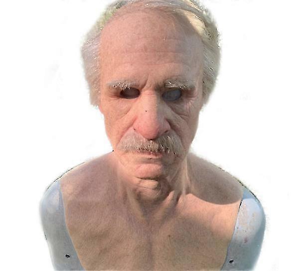 オヤジフルラテックスマスクハロウィーンコスプレパーティーフェイスマスクヘッドギアハロウィーン小道具