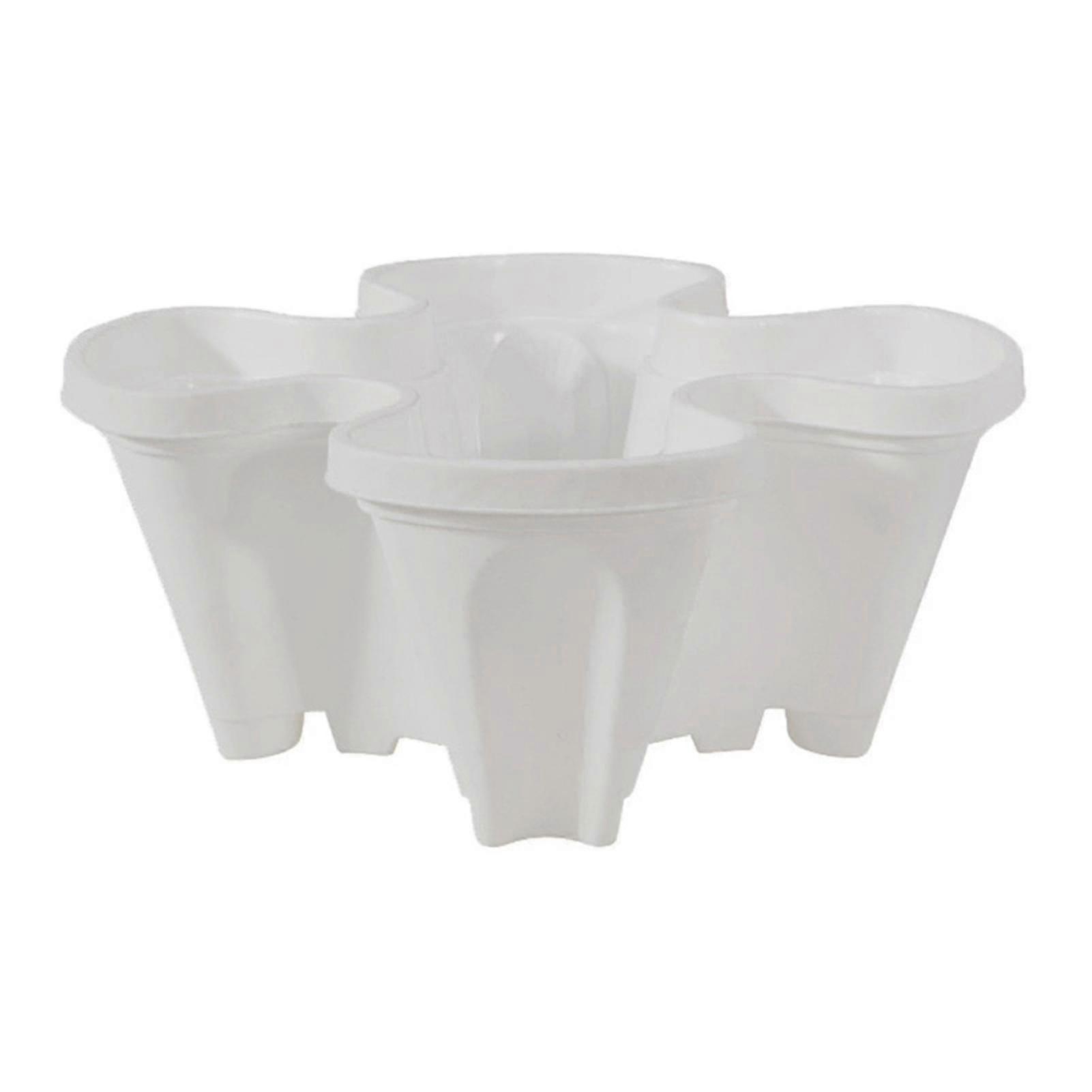 Stack-up Type Stereoscopic Flower Pot Plastic Stackable Vertical Flowe
