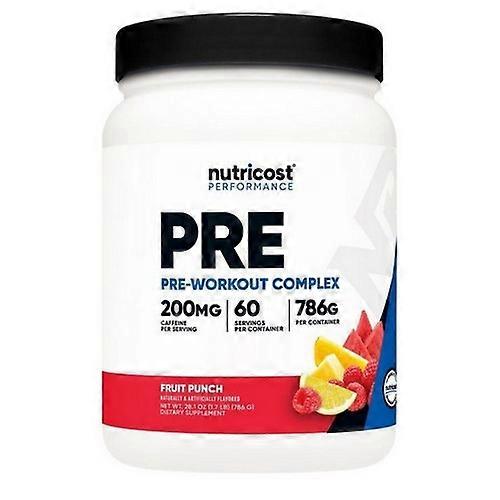 Nutricost DC'd Preworkout Complex Fruit Punch ,60 Servings