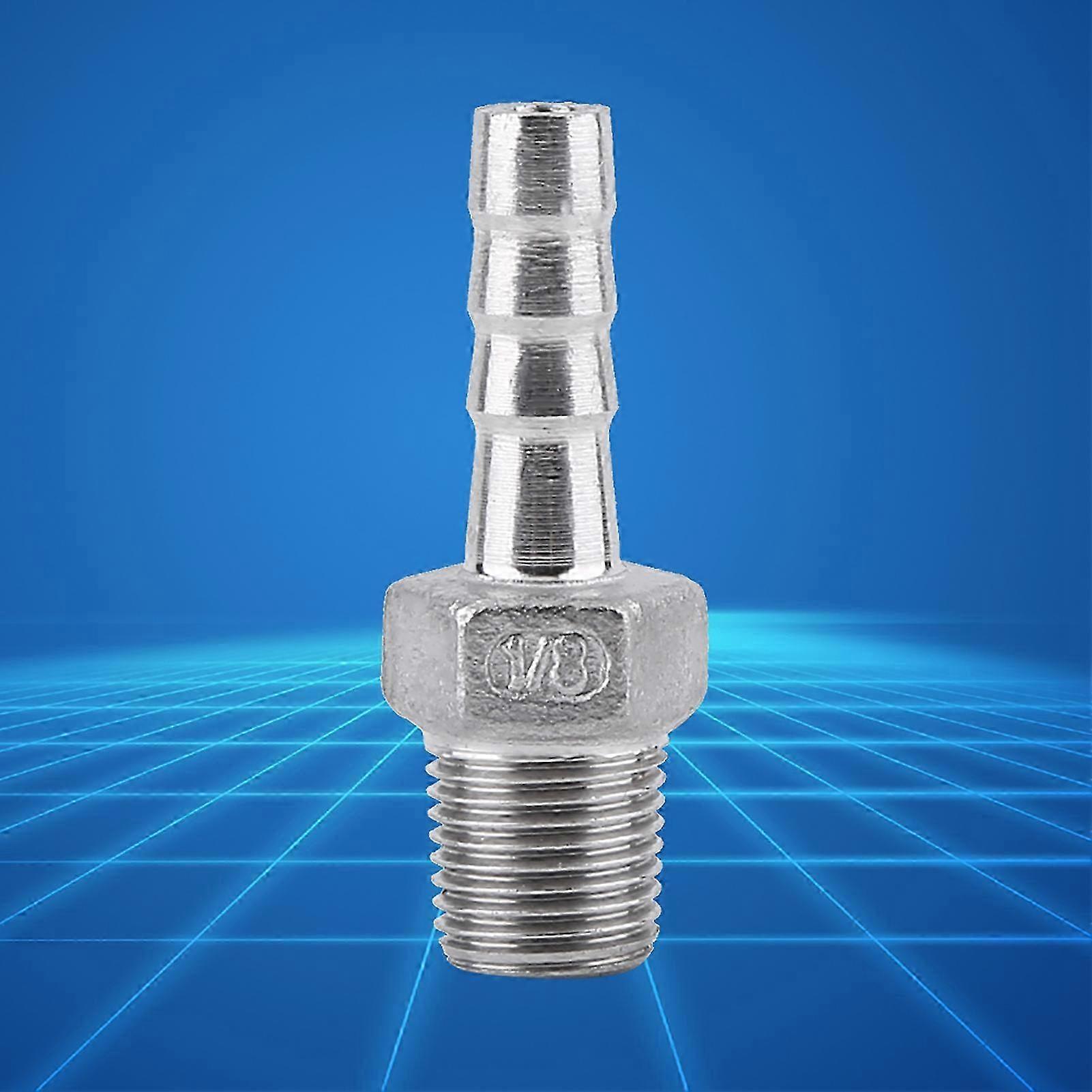 BSP Male Thread Pipe Fitting Barb Hose Tail Connector (1/8"x6mm)