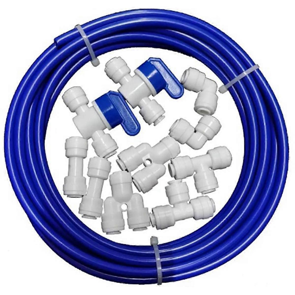 1/4 Inch O.D. Length 32.8ft(10 Meters) Water Tubing, Hose Pipe for Water Purifiers System