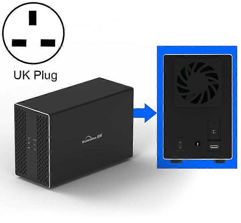 Blueendless Type-C Interface 3.5 inch HDD External Enclosure